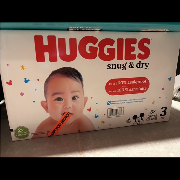 Other - Huggies NWT - size 3 - 88 count